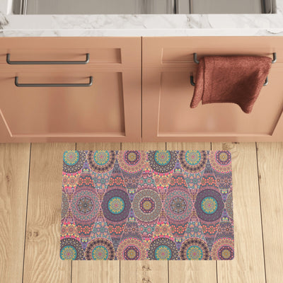 Bohemian Pattern Print Design 07 Kitchen Mat