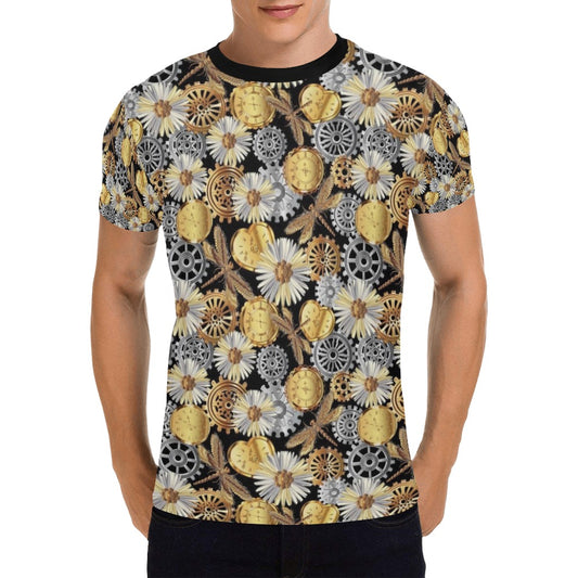 Steampunk Dragonfly Print Design LKS302 Men's All Over Print T-shirt