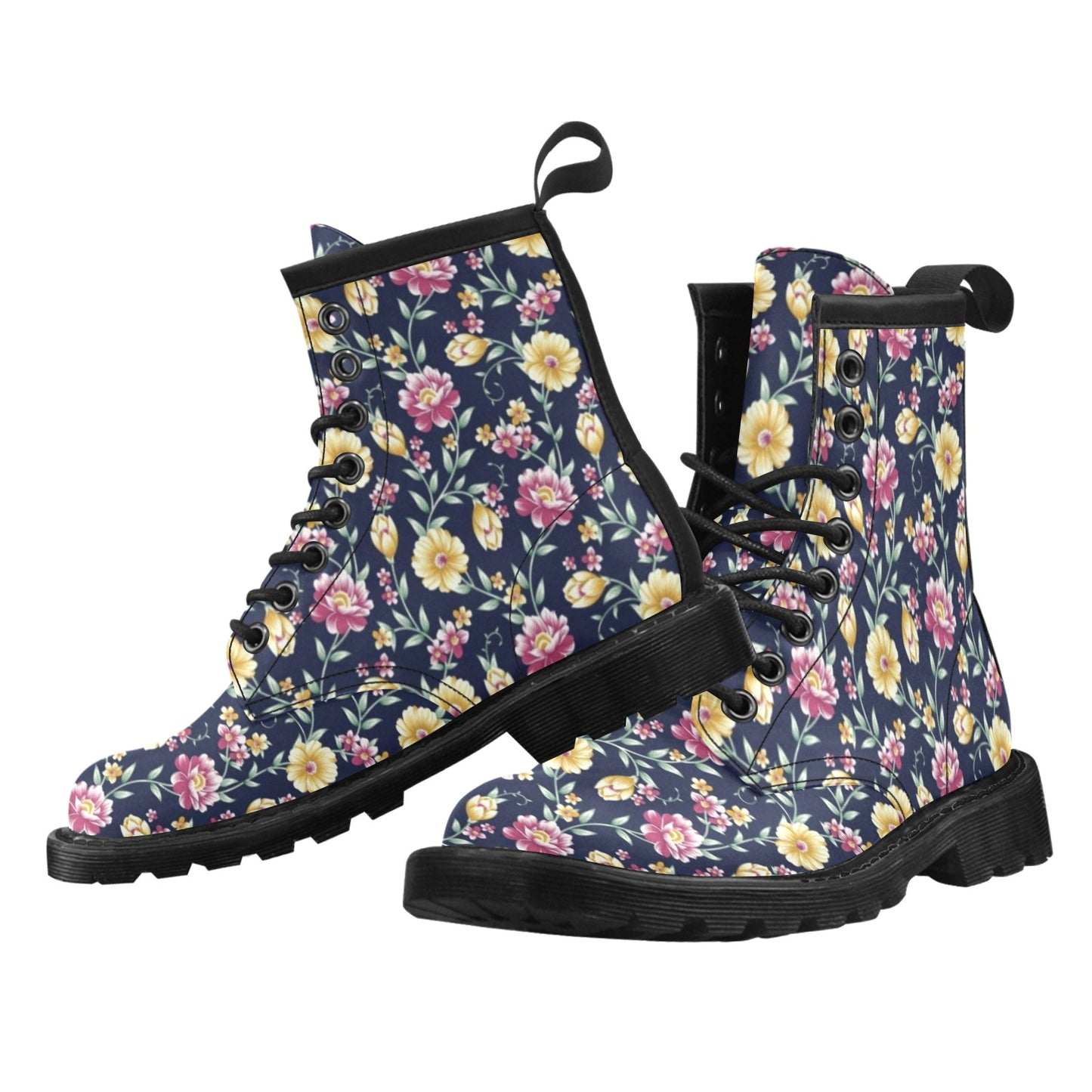 Gerberas Pattern Print Design GB03 Women's Boots