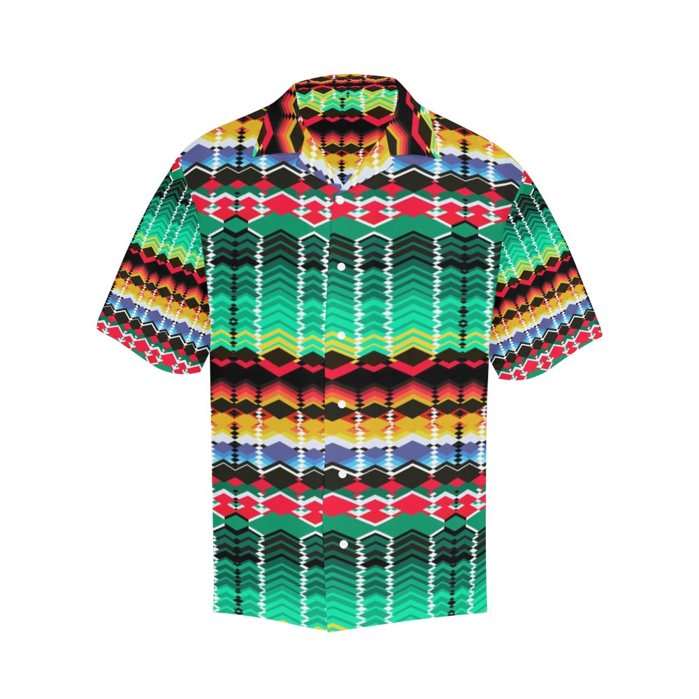 Serape Print Design LKS307 Men's Hawaiian Shirt