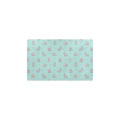Bunny Pattern Print Design 02 Kitchen Mat