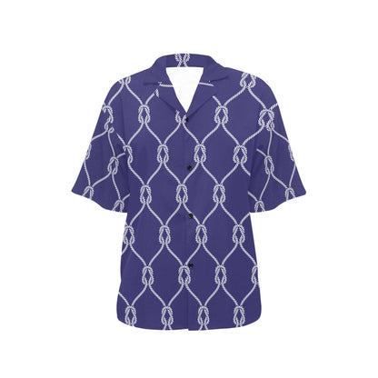 Rope Pattern Print Design A03 Women's Hawaiian Shirt