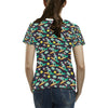 Surfboard T Rex Print Design LKS301 Women's  T-shirt