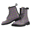 Zebra Print Design LKS303 Women's Boots