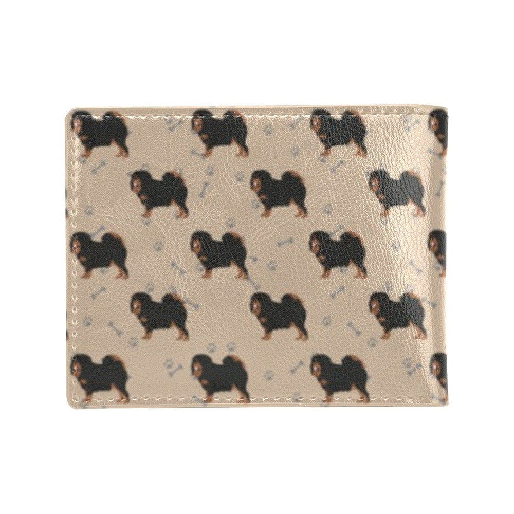 Tibetan Mastiffs Print Design LKS301 Men's ID Card Wallet