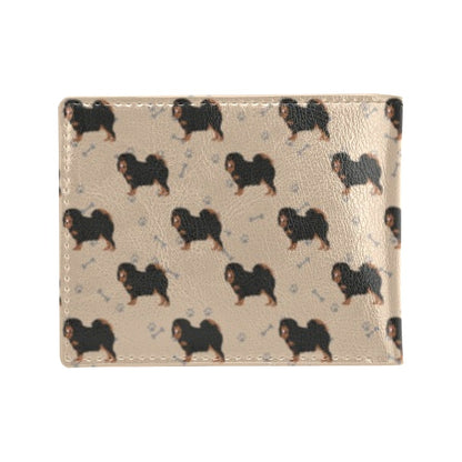 Tibetan Mastiffs Print Design LKS301 Men's ID Card Wallet
