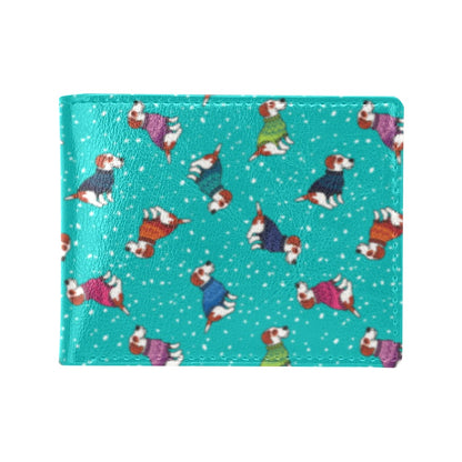Russell Terriers Print Design LKS309 Men's ID Card Wallet