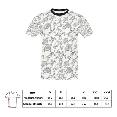 Sea Turtle Print Design LKS304 Men's All Over Print T-shirt