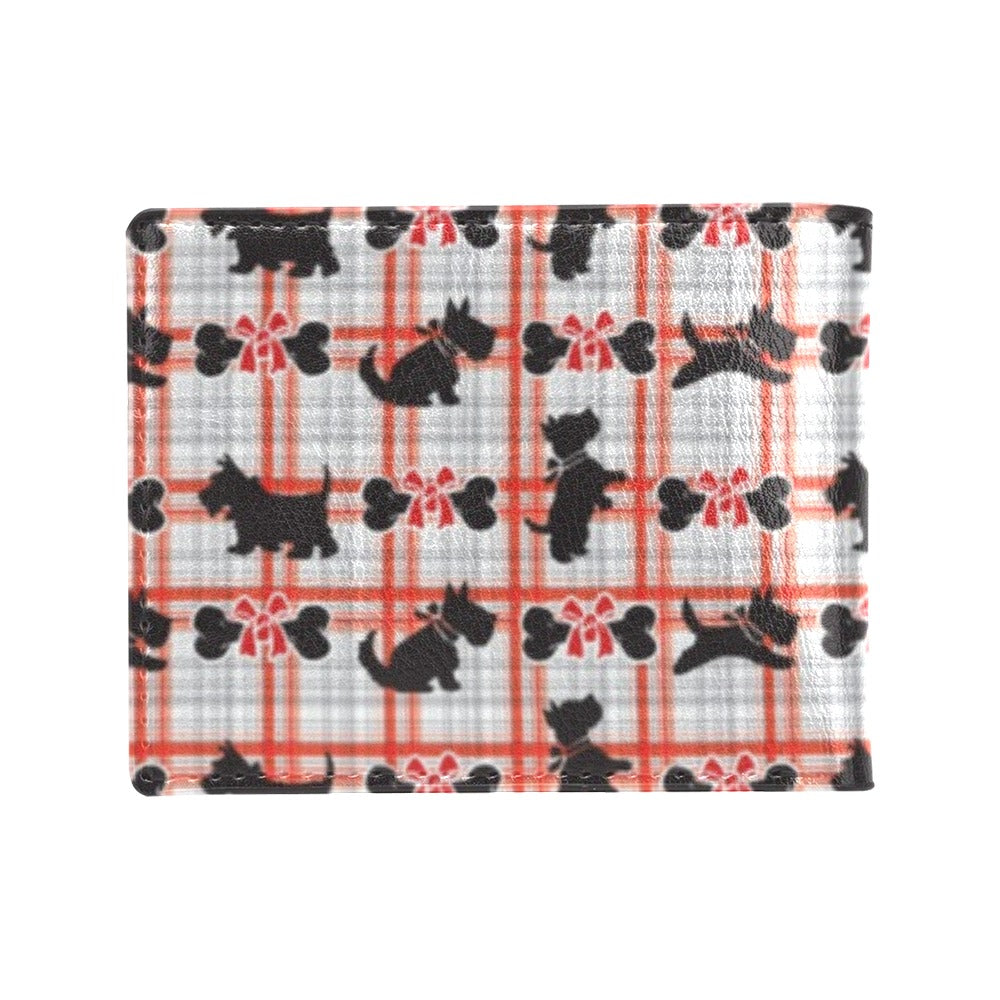 Scottish Terriers Print Design LKS3014 Men's ID Card Wallet