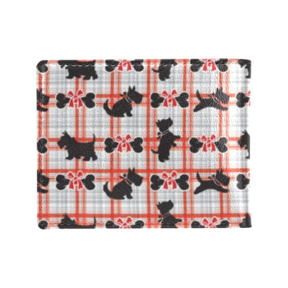 Scottish Terriers Print Design LKS3014 Men's ID Card Wallet