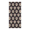 Sugar Skull Print Design LKS304 Beach Towel 32" x 71"