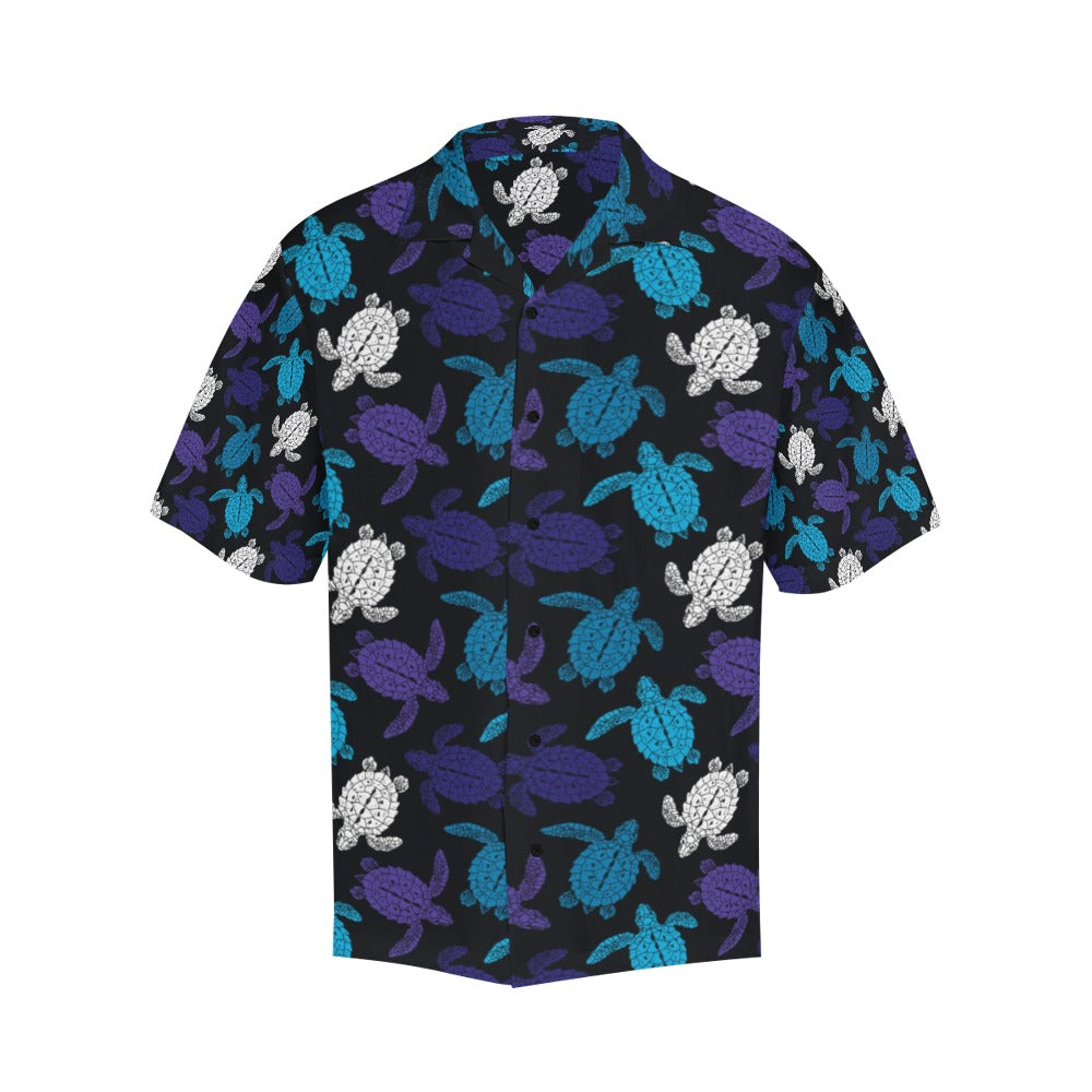 Sea Turtle Print Design LKS306 Men's Hawaiian Shirt