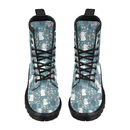 Rabbit Pattern Print Design RB013 Women's Boots