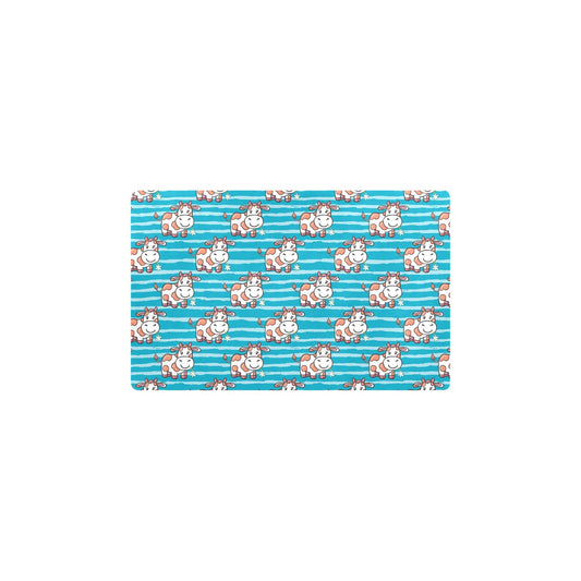 Cow Cute Print Pattern Kitchen Mat