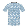 Wave Print Design LKS306 Men's All Over Print T-shirt