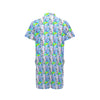 Elephant Art color Print Pattern Men's Romper