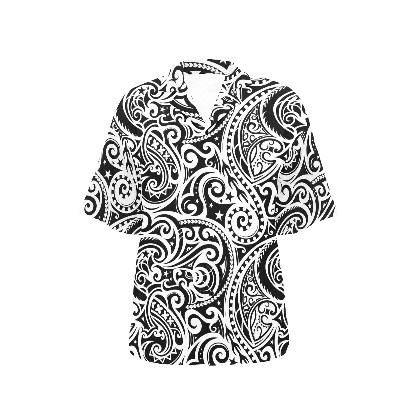 Polynesian Traditional Tribal Women's Hawaiian Shirt