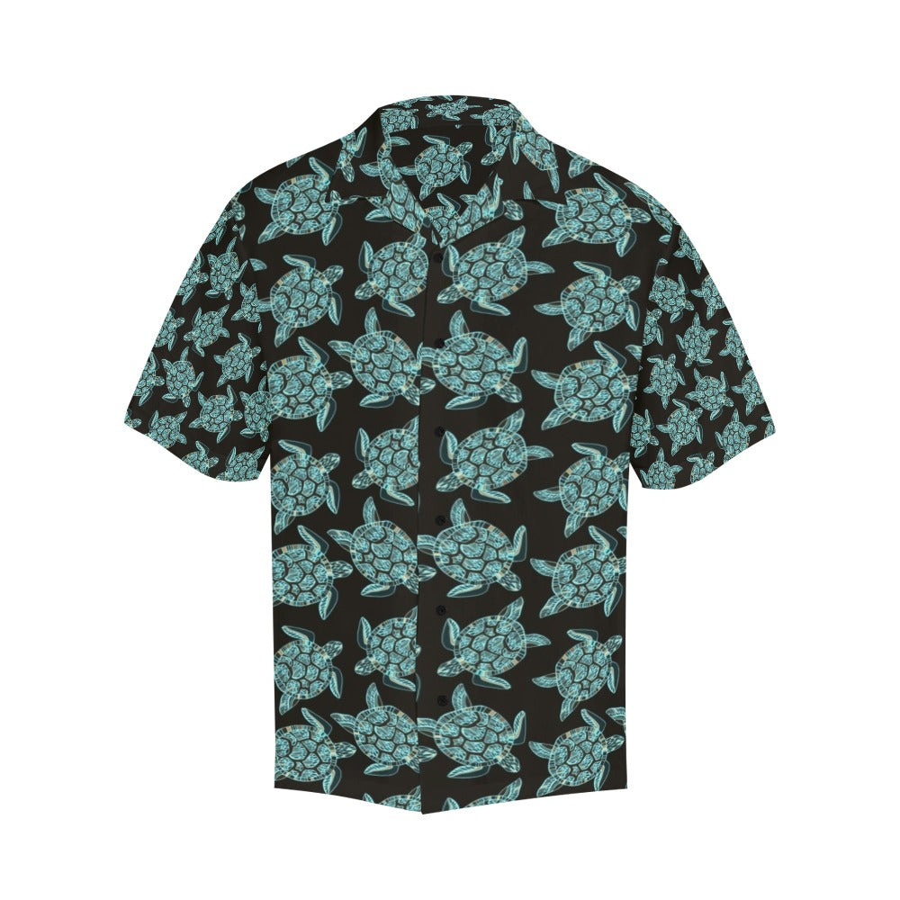 Sea Turtle Print Design LKS302 Men's Hawaiian Shirt