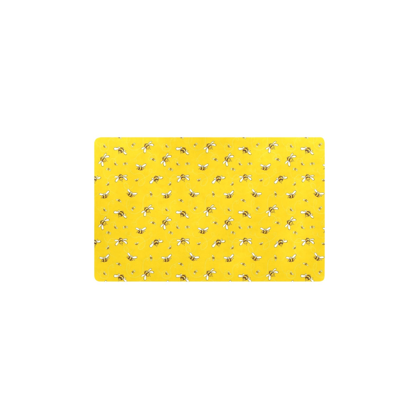 Bee Pattern Print Design 05 Kitchen Mat