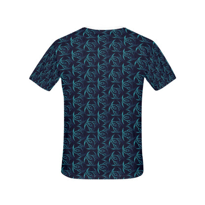 Vikings Print Design LKS302 Women's  T-shirt