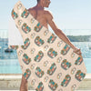 Hippie Van Peace Print Design LKS303 Beach Towel 32" x 71"