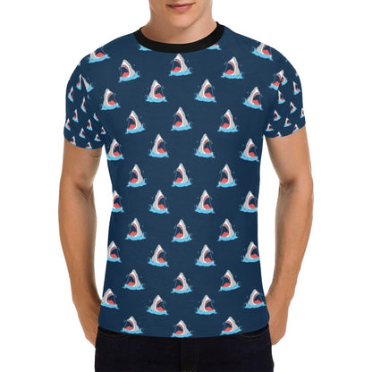 Shark Print Design LKS3010 Men's All Over Print T-shirt