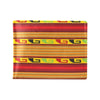 Mexican Blanket Ornament Print Pattern Men's ID Card Wallet