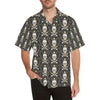 Skull King Print Design LKS307 Men's Hawaiian Shirt