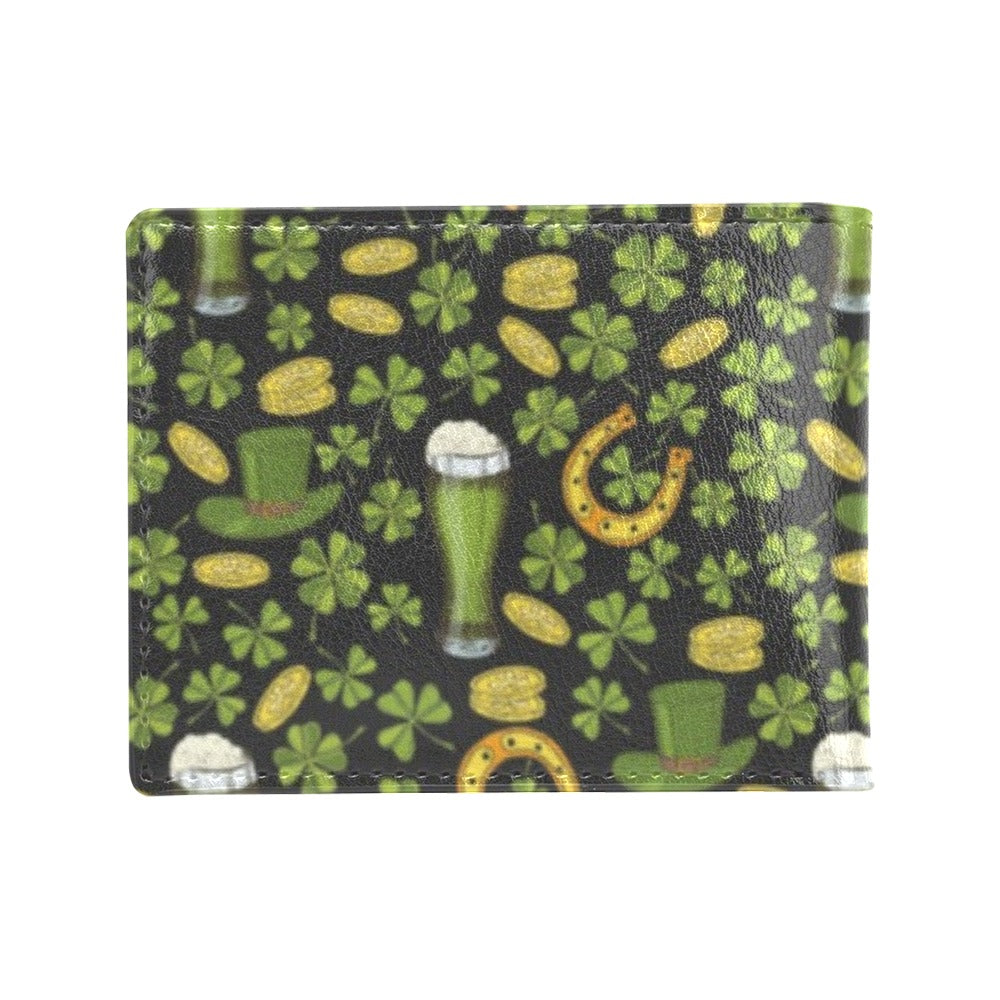 St Patricks Day Print Design LKS307 Men's ID Card Wallet