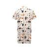 Equestrian Equipment Print Pattern Men's Romper