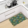 Rooster Pattern Print Design A01 Kitchen Mat