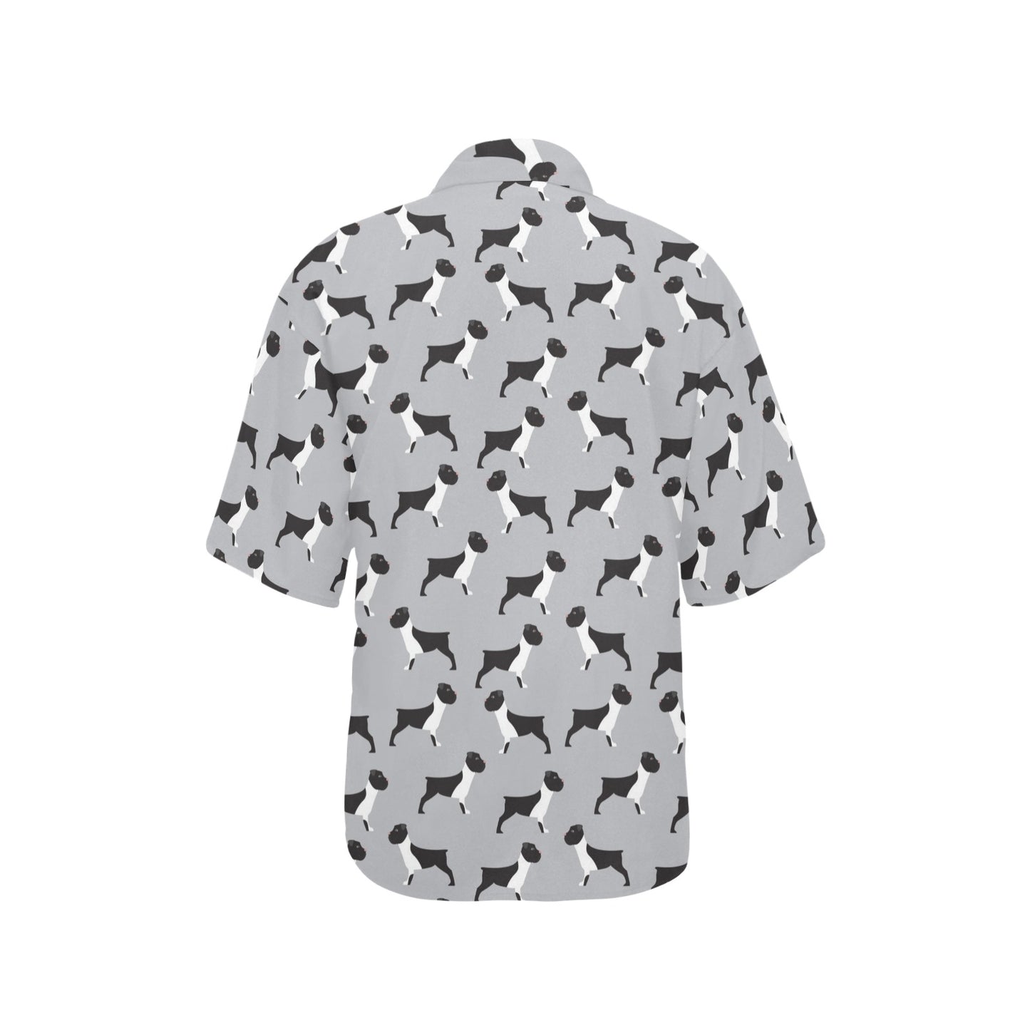 Boxers Pattern Print Design 01 Women's Hawaiian Shirt