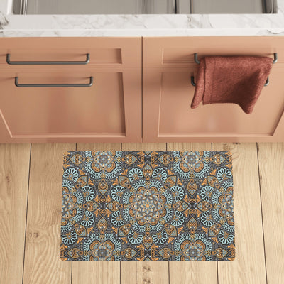 Mandala Pattern Print Design 05 Kitchen Mat