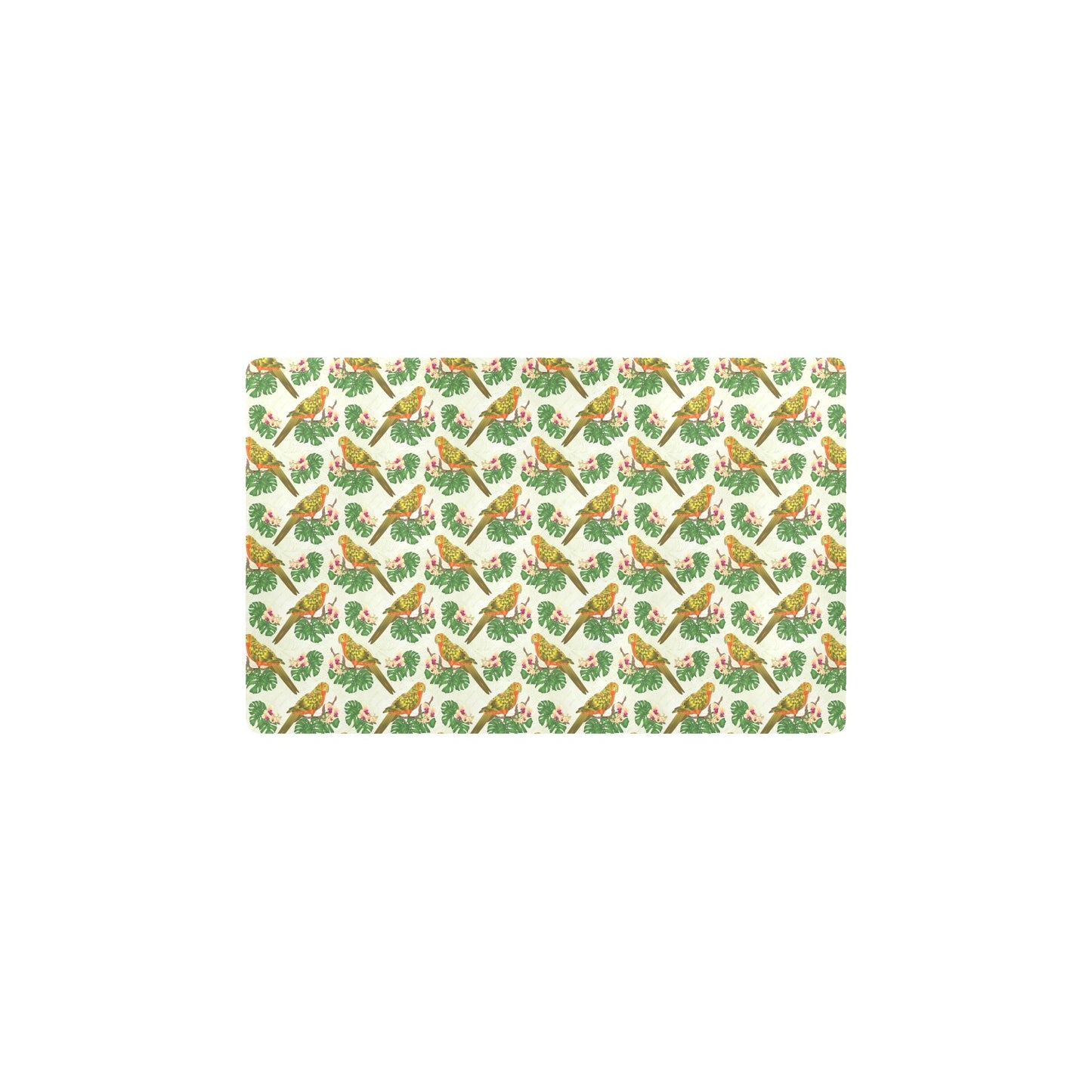 Conures Pattern Print Design 01 Kitchen Mat