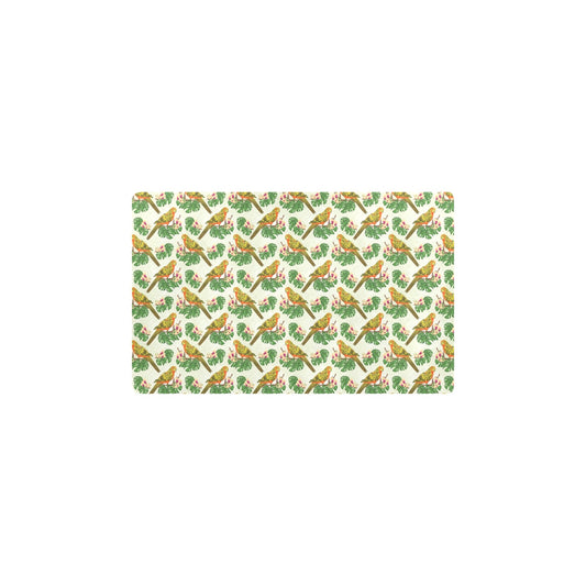 Conures Pattern Print Design 01 Kitchen Mat