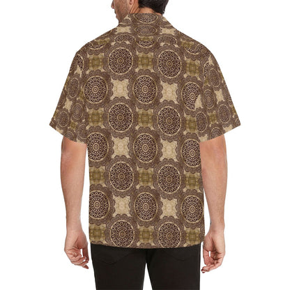 Ancient Greek Symbol Print Design LKS309 Men's Hawaiian Shirt