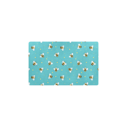 Bee With Dot Print Design LKS309 Kitchen Mat