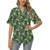 Dinosaur T Rex Print Pattern Women's Hawaiian Shirt