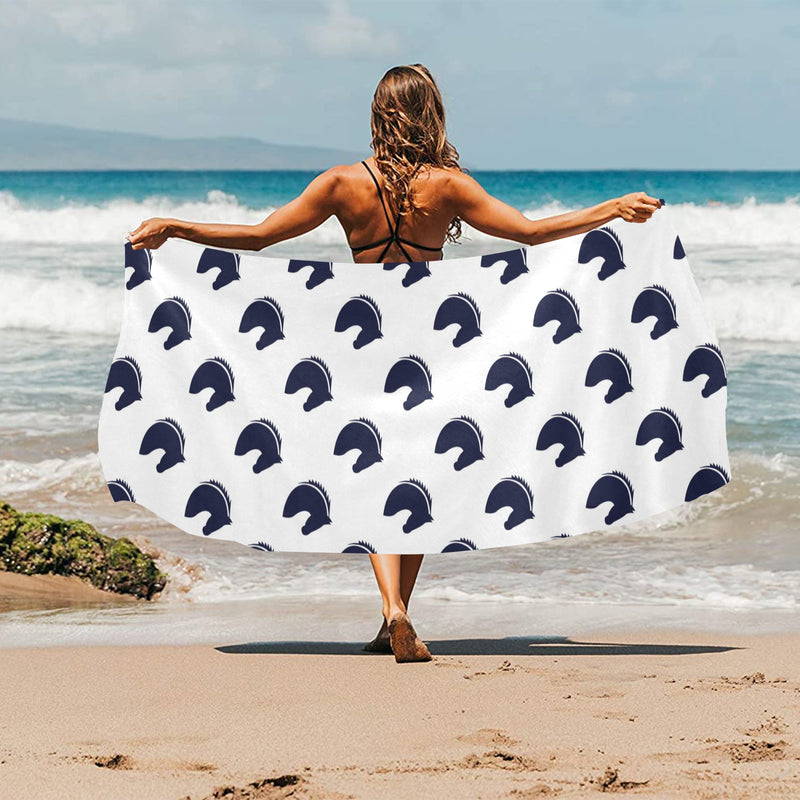 Horse Head Print Design LKS303 Beach Towel 32" x 71"