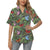 Monarch Butterfly Pattern Print Design 04 Women's Hawaiian Shirt