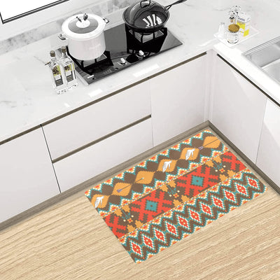 Native Pattern Print Design A01 Kitchen Mat