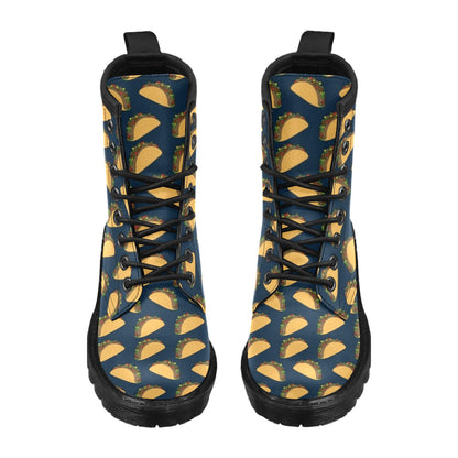 Taco Pattern Print Design TC04 Women's Boots