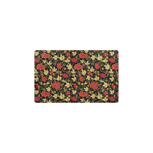 Cranberry Pattern Print Design CB02 Kitchen Mat