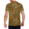 Tiger Print Design LKS302 Men's All Over Print T-shirt