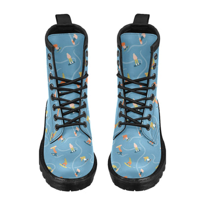 Snowboard Print Design LKS303 Women's Boots