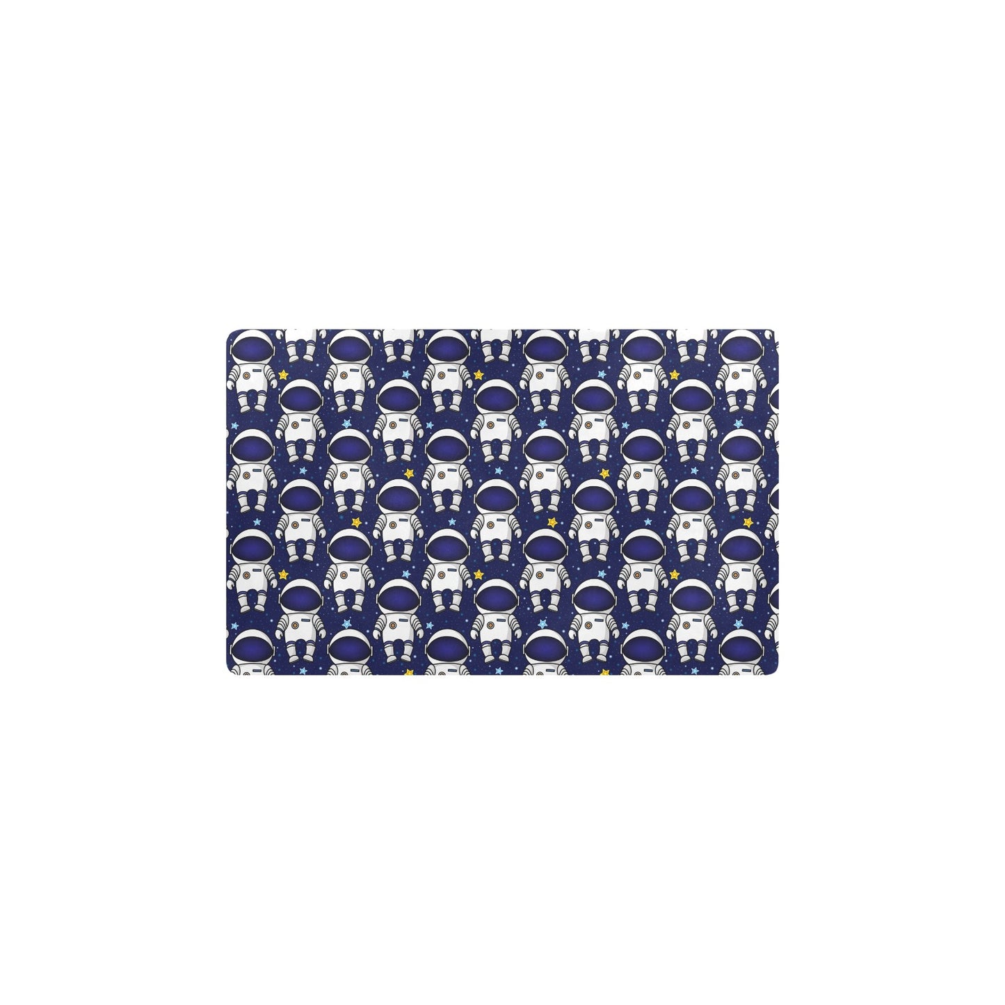 Astronaut Pattern Print Design 01 Kitchen Mat