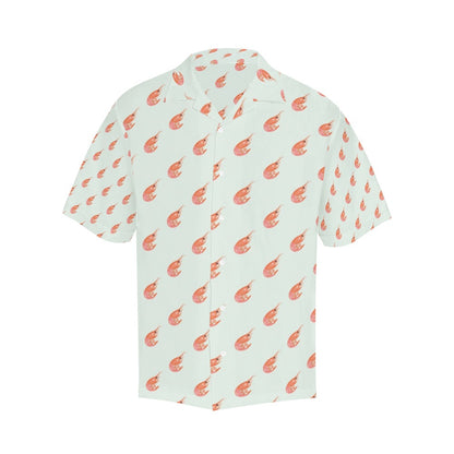 Shrimp Print Design LKS304 Men's Hawaiian Shirt