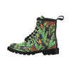 Hawaiian Flower Tropical Palm Leaves Women's Boots