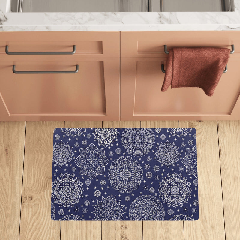 Mandala Pattern Print Design 02 Kitchen Mat