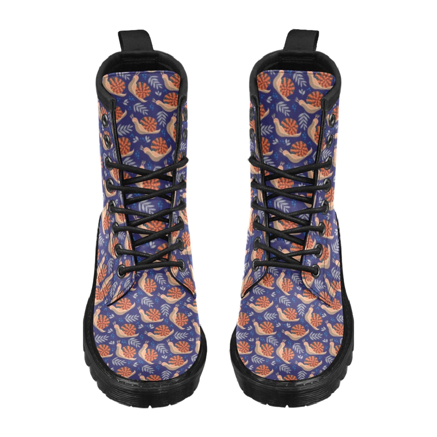 Snail Print Design LKS401 Women's Boots